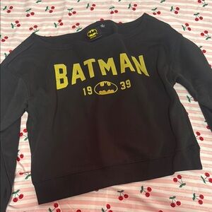 Batman Black and Yellow Sweatshirt
